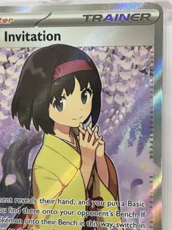 Pokemon Scarlet & Violet Erika's Invitation Ultra Rare Card 196/165 151 Series - Image 4