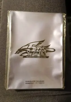 YUGIOH Silver Card Protectors 5Ds Duelist Card Sleeves - Image 1