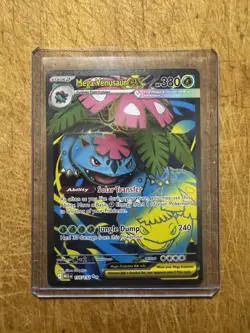 Mega Venusaur EX 155/132 Mega Evolution ENGLISH Pokemon TCG Card - Image 3
