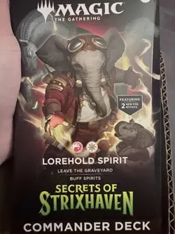 Lorehold Spirit Commander Deck Secrets of Strixhaven New Sealed English MTG - Image 1