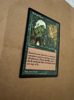 MTG Portal Sylvan Tutor Unplayed NM NM+ Magic The Gathering Rare - Image 3