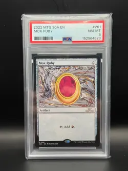 MOX RUBY WIZARDS OF THE COAST 30A 30TH ANN. EDITION R0261 ENGLISH - Image 1