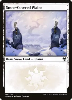NM - Snow-Covered Plains [KHM - 276] Kaldheim - Image 1