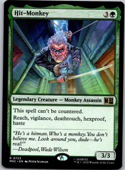 Hit-Monkey 723 Commander: Marvel Super Heroes Magic: The Gathering R NM/M - Image 1
