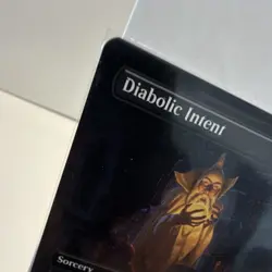Diabolic Intent - MTG LOTR Tales of Middle-earth Borderless Mythic #0526 EN - Image 2