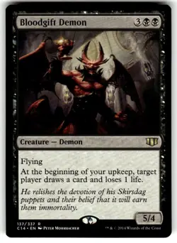 Bloodgift Demon Commander 2014 Regular MTG NM - Image 1