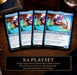 Orysa, Tide Choreographer x4 [Secrets of Strixhaven] SOS Magic MTG *PLAYSET* 💧 - Image 1