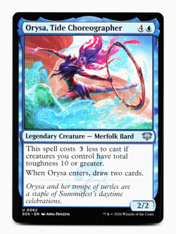 Orysa, Tide Choreographer x4 [Secrets of Strixhaven] SOS Magic MTG *PLAYSET* 💧 - Image 4