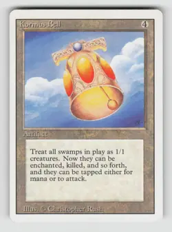 Kormus Bell Rare Revised Edition Magic: The Gathering Near Mint - Image 1