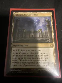 Wizards of the Coast MTG Nykthos, Shrine to Nyx Theros 223/249 Rare Regular EN - Image 1
