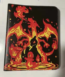 900 cards Pokemon Binder - TCG 9 Pockets 50 Sleeves Holds - Image 1