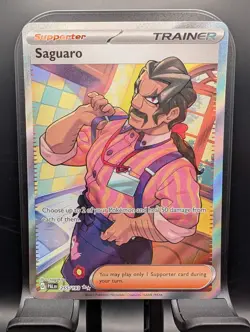 Pokemon TCG Saguaro 255/193 Ultra Rare Paldea Evolved Pokemon NM - Image 1