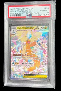 Mega Dragonite EX 290/217 Ascended Heroes PSA 10 Gem Mint - Image 1