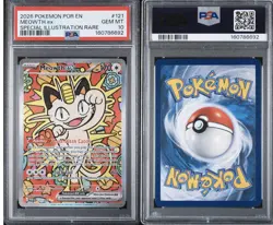 Meowth Ex 121/088 EN PSA 10 - Perfect Order - Pokemon TCG - Image 2