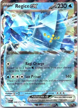 Regice ex Holo Double Rare ME: Ascended Heroes 048/217 NM - Image 1