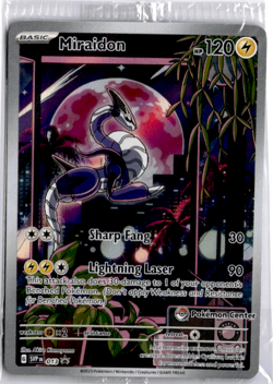 Miraidon - (Pokemon Center Exclusive) Promo Holo SV: Scarlet & Violet Promo Card - Image 1