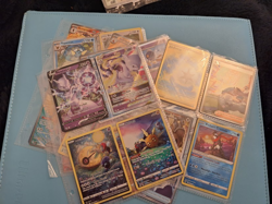 Pokemon Binder Card Bundle x64 ex V Radiant Holo Promo Mixed Job Lot NM Auction - Image 1