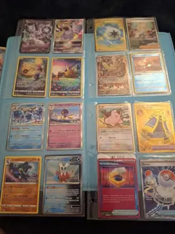 Pokemon Binder Card Bundle x64 ex V Radiant Holo Promo Mixed Job Lot NM Auction - Image 3