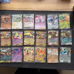 18 Pokemon Card EX cards Bulk Bundle Lot - English - Image 1
