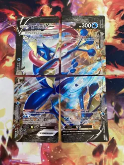 Greninja V-Union SWSH155-158 Pokemon Sword Shield PROMO Trading Card 2021 - Image 1