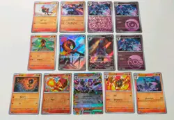 Charcadet Ceruledge Armarouge Pokemon Card Bundle AR Gem Exclusive EX Job Lot - Image 2