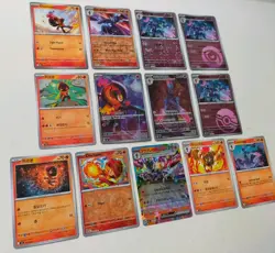 Charcadet Ceruledge Armarouge Pokemon Card Bundle AR Gem Exclusive EX Job Lot - Image 3