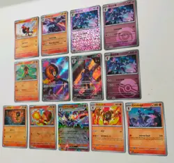 Charcadet Ceruledge Armarouge Pokemon Card Bundle AR Gem Exclusive EX Job Lot - Image 4