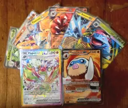Pokemon EX Card Bundle x8 – Flygon ex Full Art, Mega Venusaur, Incineroar NM Lot - Image 1