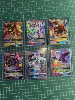 Pokemon EX Card Bundle – Sylveon & Espeon + 4 Cards (2017 Job Lot) - Image 1