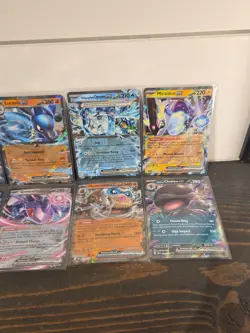 ​10 Pokemon ex Card Lot -Scarlet & Violet -Miraidon Lucario Ogerpon-RR Bundle NM - Image 3