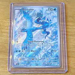 Pokemon TCG Articuno 161/159 Sv09 Journey Together Illustration Rare Holo EN - Image 1