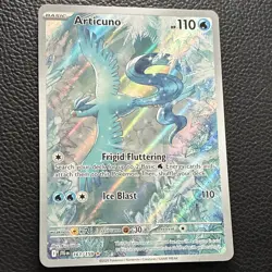 Pokemon Articuno 161/159 Sv09 Journey Together Illustration Rare Full Art Holo - Image 1