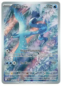 POKEMON Articuno 161/159 Sv09: Journey Together Holo IR Illustration Rare - Image 3