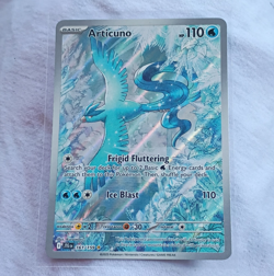 Pokemon Articuno 161/159 SV09 Journey Together Illustration Rare Holo 110 HP - Image 1