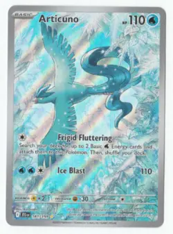Pokemon Articuno 161/159 SV09: Journey Together Holo Illustration Rare 110 HP - Image 1