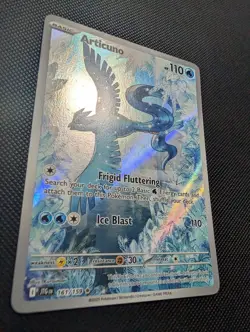 Pokemon TCG Articuno #161/159 Sv09: Journey Together Illustration Rare NM - Image 2
