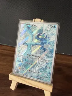 Pokemon Articuno SV09: Journey Together Illustration Rare Holo 161/159 - Image 3