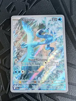 Pokemon TCG Articuno #161/159 Sv09: Journey Together Illustration Rare NM - Image 1