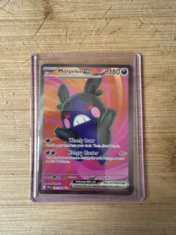 Ultra Rare Holo Full Art Morpeko Ex Pokemon Card 102/084 Pitch Black Ultra Rare - Image 1