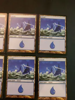 8x Basic Island #368 NM Tenth Edition 10th Mtg Magic Blue Land Mana Card - Image 4