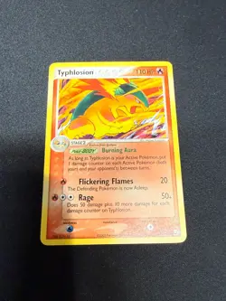 Pokemon Card Typhlosion 17/115 Non-Holo Ex Unseen Forces Deck Exclusive LP - Image 1