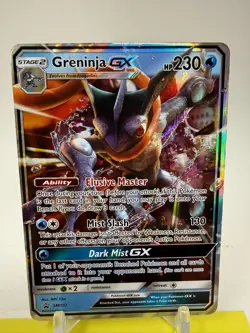 ULTRA RARE Greninja GX SM197 Sun and Moon Black Star Promo Pokemon Card - NM P6 - Image 2
