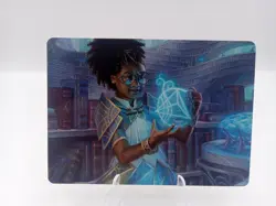 Zimone, Quandrix Prodigy Art Card Art Series: Strixhaven Regular - Image 1