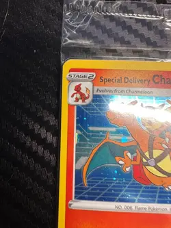 FACTORY SEALED Special Delivery Charizard SWSH075 Sword & Shield Promo Card Holo - Image 5