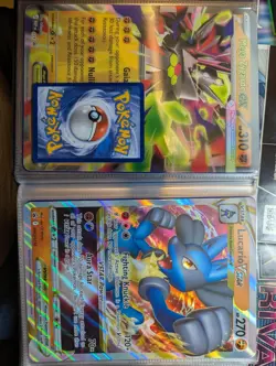 Pokemon TCG Jumbo card lot of 35 w/ binder - Image 5