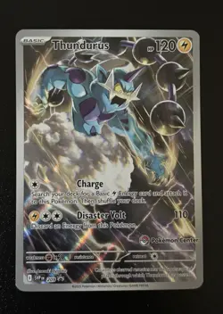 Thundurus - (Pokemon Center Exclusive) Promo SV: Promo Cards 209 NM - Image 1