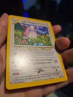 Pokemon TCG Light Wigglytuff Neo Destiny Card 54/105 Regular NEAR MINT - Image 4