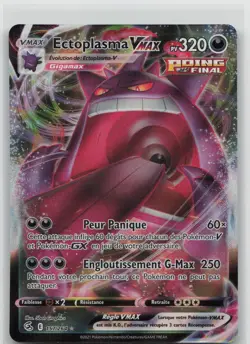 Pokemon card Ectoplasma VMax 157/264 Fusion Strike French Gengar - A - Image 1