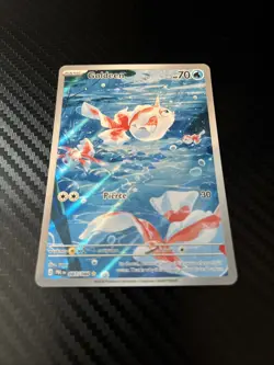 Goldeen IR Holo 087/084 - NM Pack Fresh - Pitch Black ME05 Pokemon Card English - Image 2