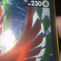 Pokemon TCG Ho-Oh V Full Art Holo Ultra Rare Card 187/195 Silver Tempest NM - Image 3